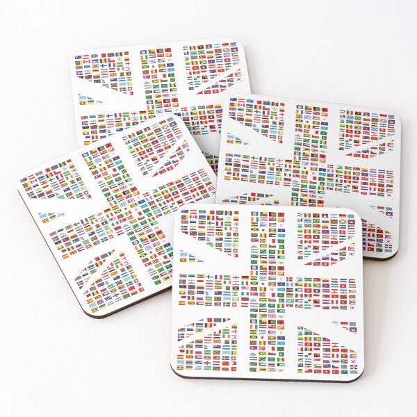 Item preview, The Flag of All Flags - Square Design designed and sold by Unified Kindom.