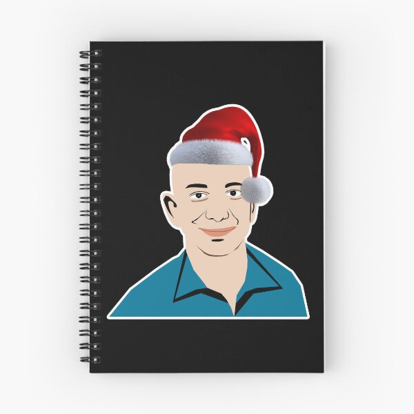 Item preview, Jeff Bezos Merry Christmas illustration designed and sold by ZooStateofMind.