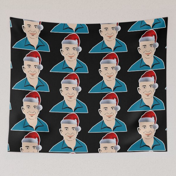 Item preview, Jeff Bezos Merry Christmas illustration designed and sold by ZooStateofMind.