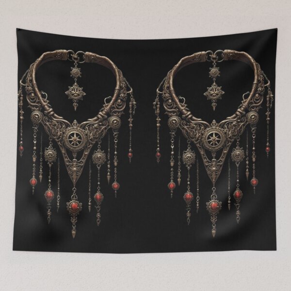 Item preview, Ritual Shadows – Dark Mystical Masked Aesthetic Design designed and sold by Ditstyle.