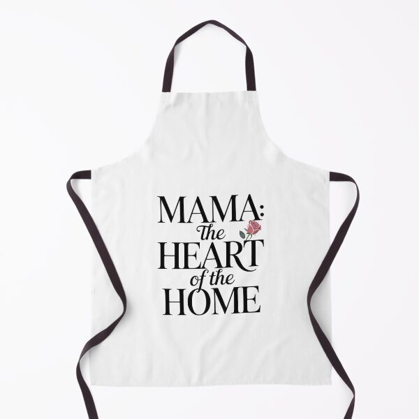 Item preview, Mama: The Heart of the Home – Elegant Floral Quote designed and sold by Enea Kelo.