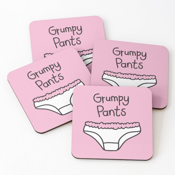 Item preview, Grumpy Pants – Funny Underwear Quote designed and sold by Sore Creations.