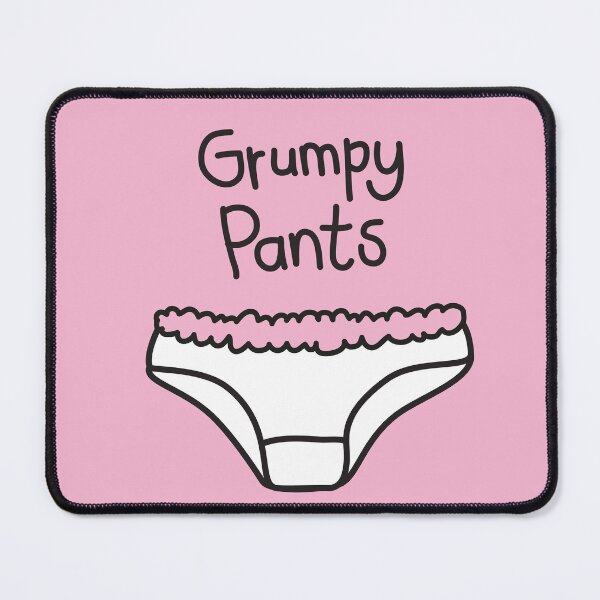 Item preview, Grumpy Pants – Funny Underwear Quote designed and sold by Sore Creations.