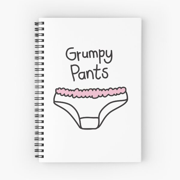 Item preview, Grumpy Pants – Funny Underwear Quote designed and sold by Sore Creations.