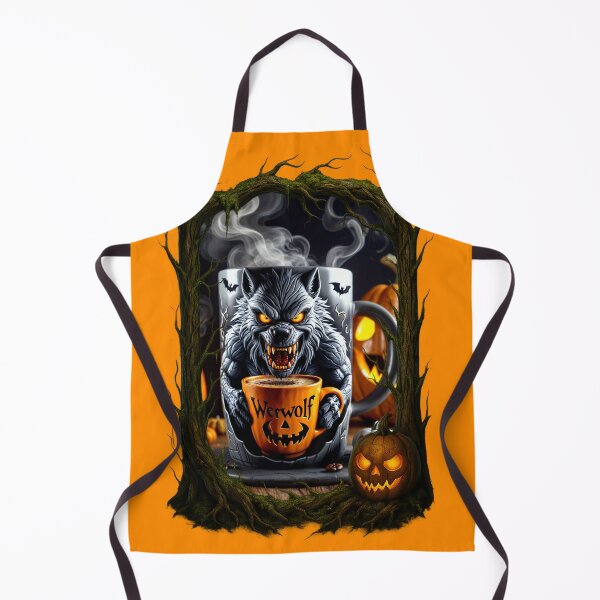 Item preview, The Werewolf's Brew: Haunted Forest Coffee Mug designed and sold by CamillaCreation.
