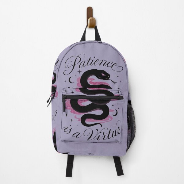 Item preview, PATIENCE IS A VIRTUE - PATIENT BLACK SNAKE WAITING TO STRIKE designed and sold by Big Bang Canvas.