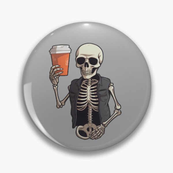Item preview, Caffeinated Skeleton designed and sold by Advme27.