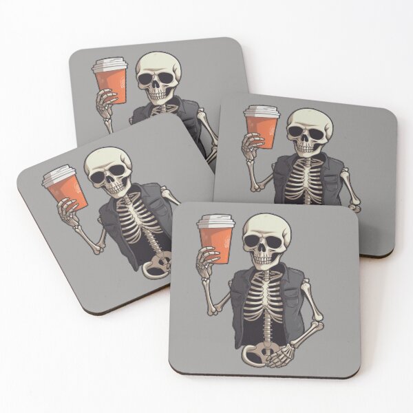 Item preview, Caffeinated Skeleton designed and sold by Advme27.