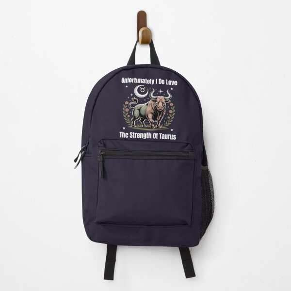 Item preview, Unfortunately I Do Love The Strength Of Taurus | Funny Zodiac Quote designed and sold by The Real Life Symphony.
