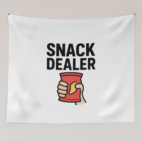 Item preview, Snack Dealer | Funny Food Lover Tee designed and sold by Long Family Gifts.