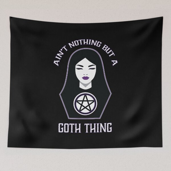 Item preview, Ain't Nothing but a Goth Thing designed and sold by Mariposa Oscura The Dark Butterfly.