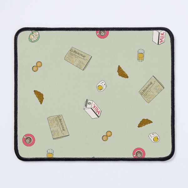Item preview, Cute Diner Inspired Breakfast Pattern designed and sold by Alyssa Hamilton Art.