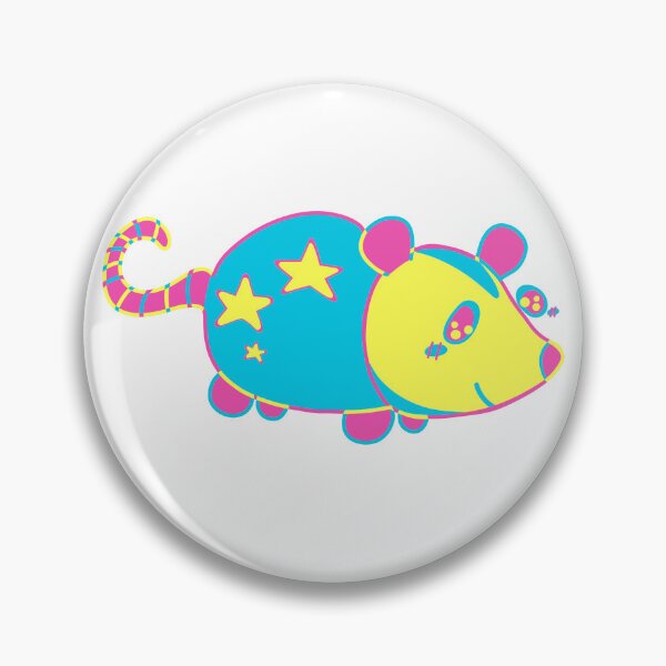 Item preview, Pan Pride Opossum designed and sold by daynamayday.