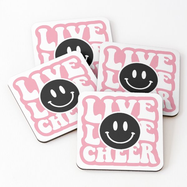 Item preview, Live Love Cheer With Happy Emoji designed and sold by artcultreone.