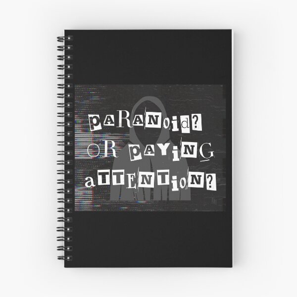 Item preview, Paranoid? Or Paying Attention? Gifts For Paranoia Humor Lovers designed and sold by JollyBall.