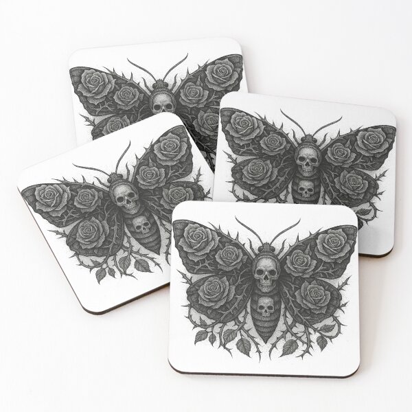 Item preview, Moth of Eternal Bloom designed and sold by Retrics Studio.