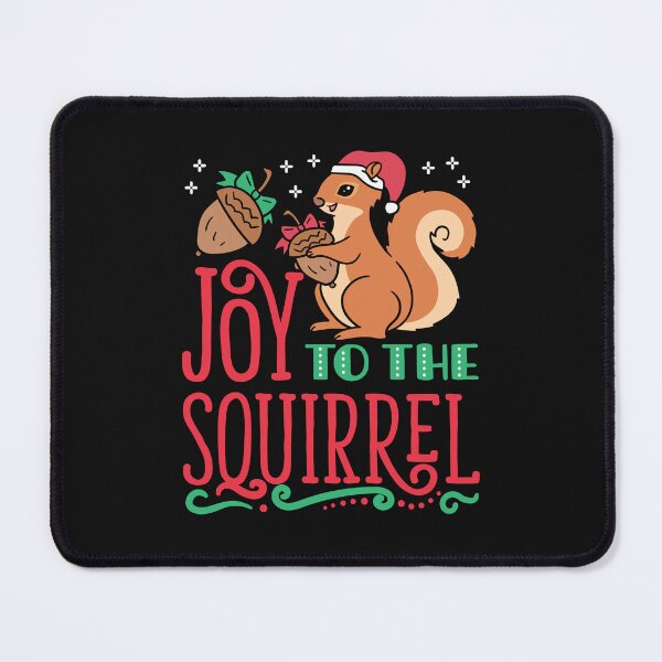 Item preview, Joy to the Squirrel Christmas Xmas Holiday designed and sold by jaygo.