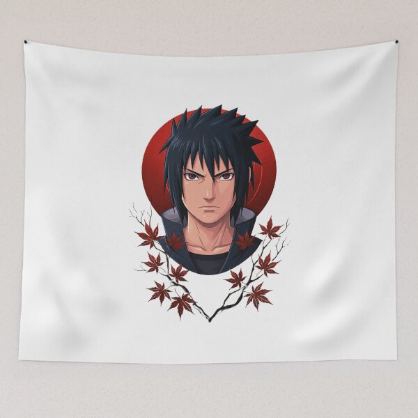Artikelvorschau, Sasuke Uchiha – Sharingan & Red Moon Art entworfen und verkauft von digishops.