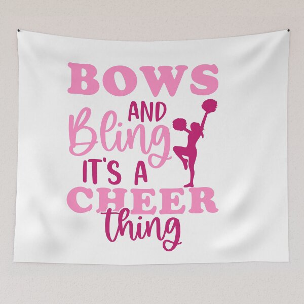 Item preview, Bows And Bling It's A Cheer Thing designed and sold by artcultreone.