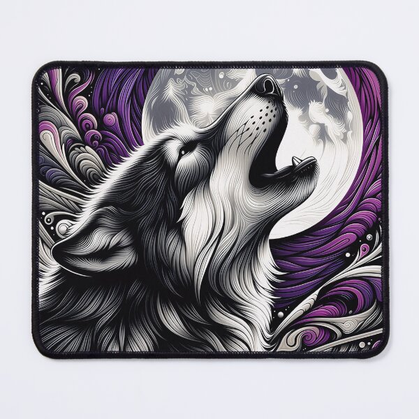 Item preview, Lunar Howling Wolf designed and sold by Mark Cannon.