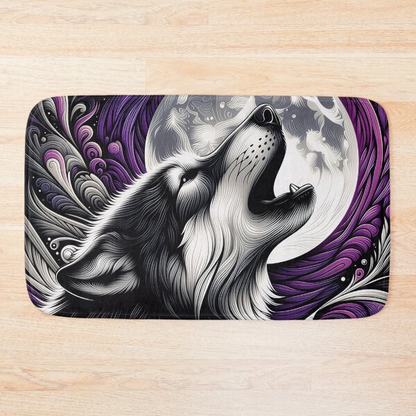 Item preview, Lunar Howling Wolf designed and sold by Mark Cannon.