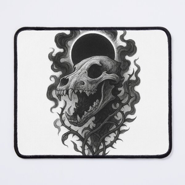 Item preview, Wolf Skull Eclipse designed and sold by Retrics Studio.