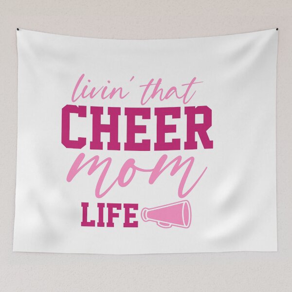Item preview, Pink Livin' That Cheer Mom Life designed and sold by artcultreone.