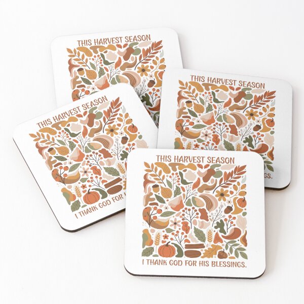 Item preview, THIS HARVEST SEASON – I THANK GOD designed and sold by Illustrated Faith.
