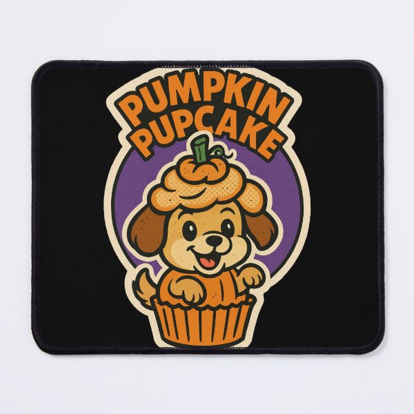 Item preview, Retro Halloween Pets – Cute Halloween Dog Pumpkin Pupcake Comic Art designed and sold by JacobKAurumhead.