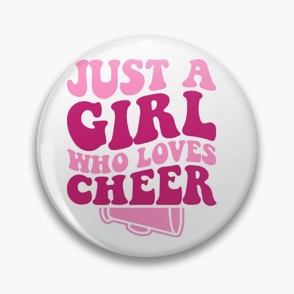 Item preview, Pink Just A Girl Who Loves Cheer designed and sold by artcultreone.