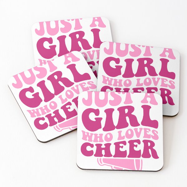 Item preview, Pink Just A Girl Who Loves Cheer designed and sold by artcultreone.