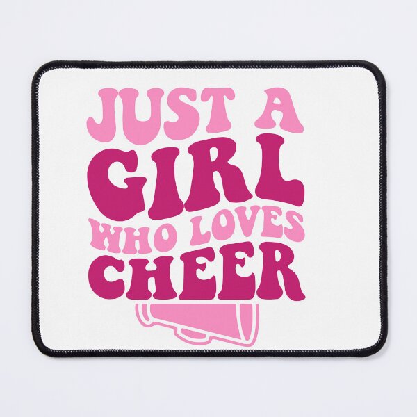 Item preview, Pink Just A Girl Who Loves Cheer designed and sold by artcultreone.