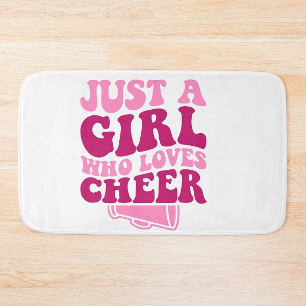 Item preview, Pink Just A Girl Who Loves Cheer designed and sold by artcultreone.