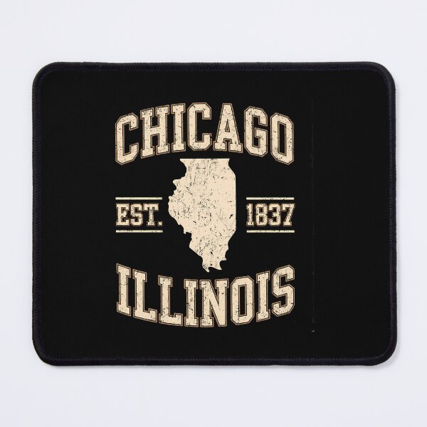 Item preview, Chicago Illinois Vintage Retro Typography Sports Travel Outdoor Adventure Gear designed and sold by OliviaHayesArt.