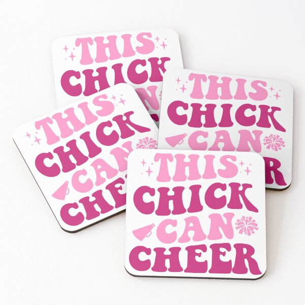 Item preview, Pink This Chick Can Cheer designed and sold by artcultreone.