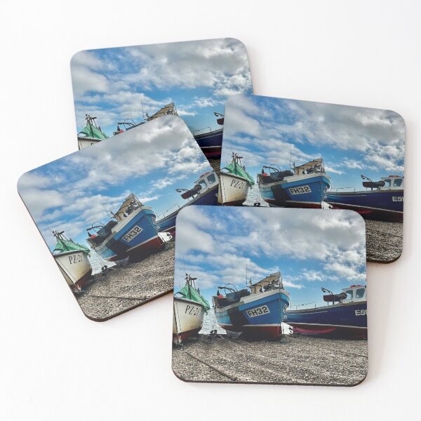 Item preview, Fishing boats, Devon designed and sold by Tizz07.
