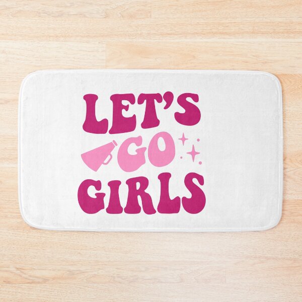 Item preview, Pink Let's Go Girls Cheer designed and sold by artcultreone.
