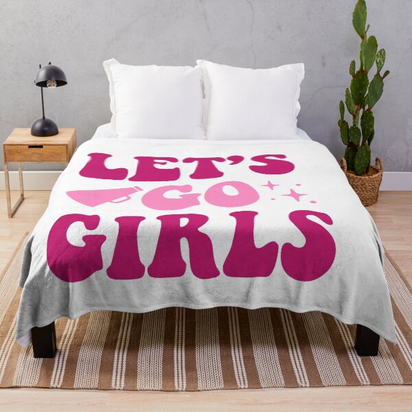 Item preview, Pink Let's Go Girls Cheer designed and sold by artcultreone.