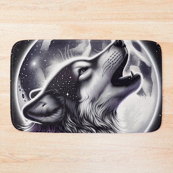 Item preview, Crystal Wolf And Moon designed and sold by Mark Cannon.