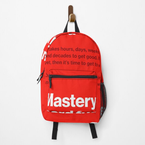 Item preview, Mastery Requires Hard Work Bold Motivational Typography designed and sold by SuccessHunters.