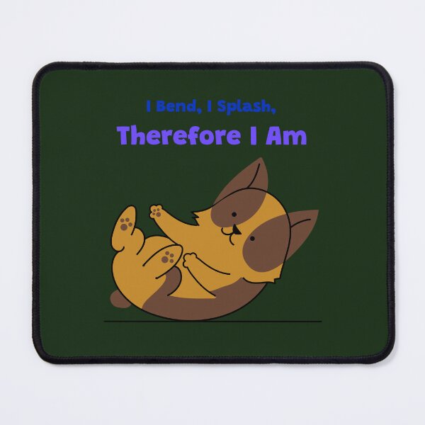 Item preview, I Bend, I Splash, Therefore I Am - Water Yoga designed and sold by TaurusC95.