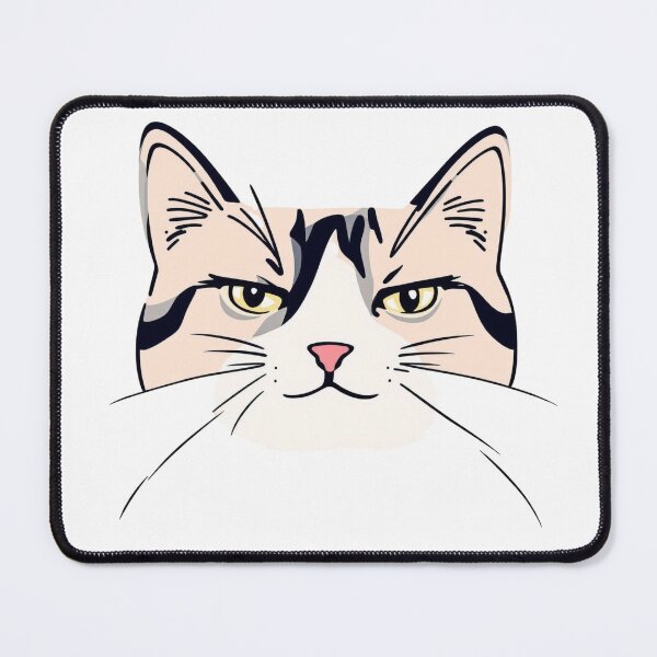 Item preview, Minimalist Cat Expressions T-Shirt – Happy Meh Annoyed Faces in Pastel Colors designed and sold by KaryaVisionSTR.