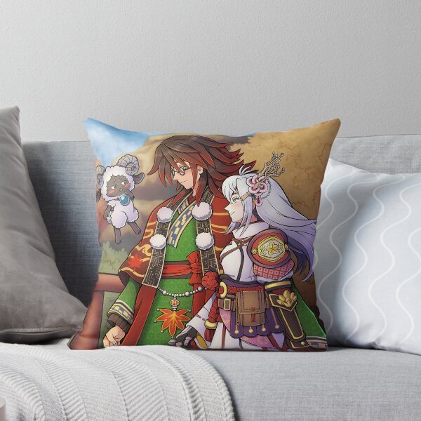 Item preview, Autumn village with Woolby, Kurama and Kaguya designed and sold by yazilla.