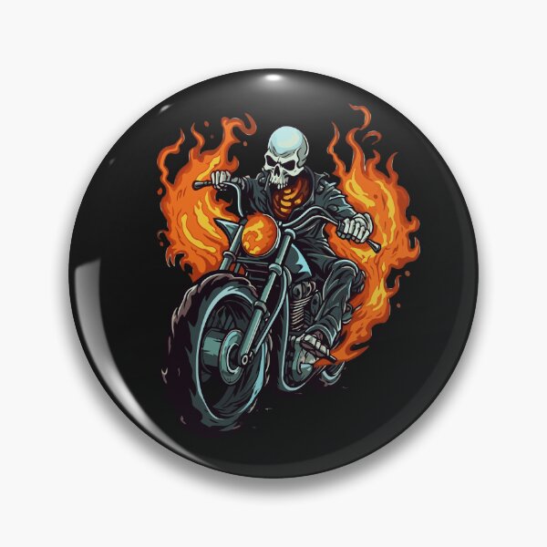 Item preview, Ghost Rider on Motorcycle designed and sold by bestoffers.