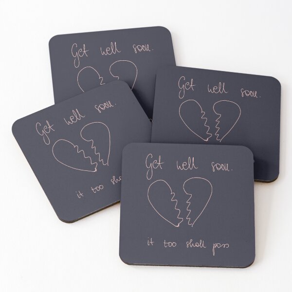 Item preview, get well soon card (after a heartbreak) designed and sold by withoutaword.