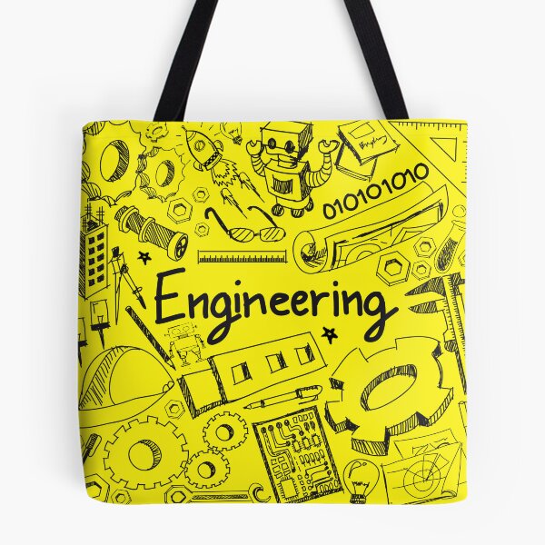 Item preview, Engineering Doodle Sketch STEM Illustration designed and sold by YourArt7.