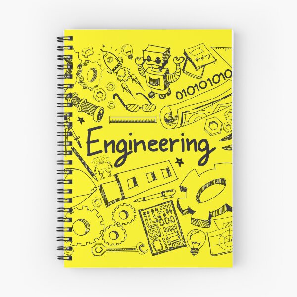 Item preview, Engineering Doodle Sketch STEM Illustration designed and sold by YourArt7.