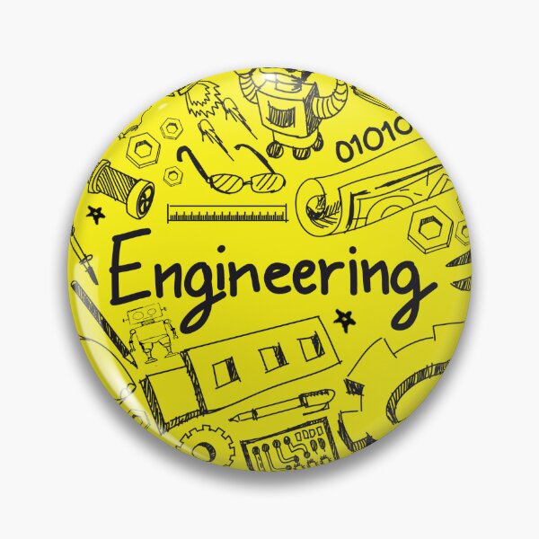 Item preview, Engineering Doodle Sketch STEM Illustration designed and sold by YourArt7.
