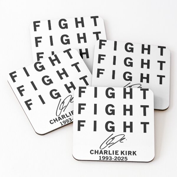 Item preview, Fight Fight Fight Charlie Kirk Signature 1993-2025 designed and sold by JeyVel.