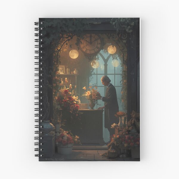 Item preview, The Timeless Florist's Shop - Magical Botanical Art, Victorian Eternal Flowers Poster designed and sold by Rilindi.